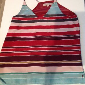 Loft camisole with red lining- Adjustable straps